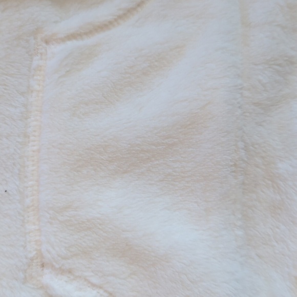 NWT Carter's 2T Hooded Cream Fleece - Picture 3 of 7